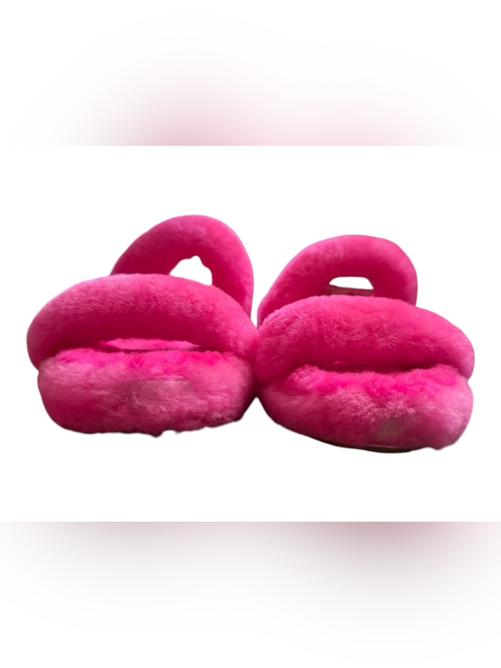 UGG Oh Yeah Sling Back Slippers in Berry, size 6 - Picture 9 of 10